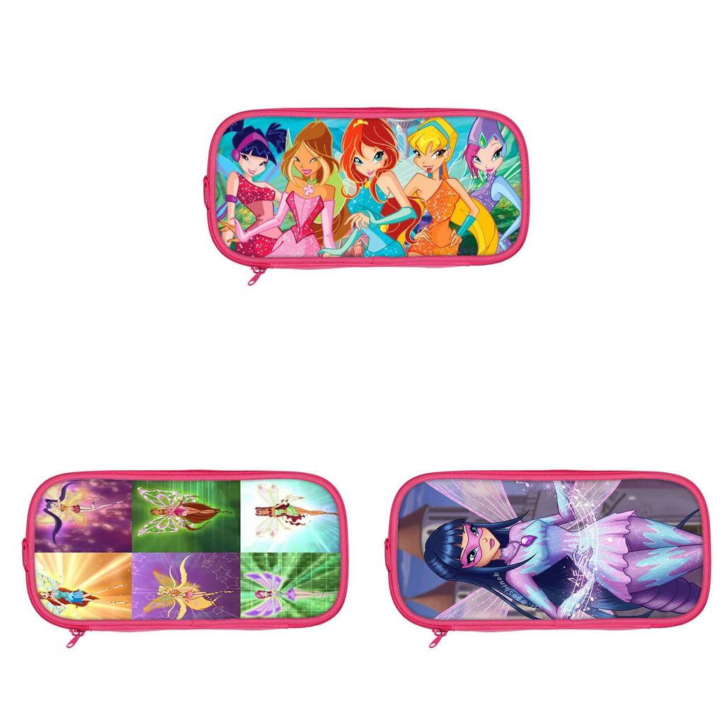 Пенал Winx Club Двухслойный Органайзер для Хранения для Учеников и Детей