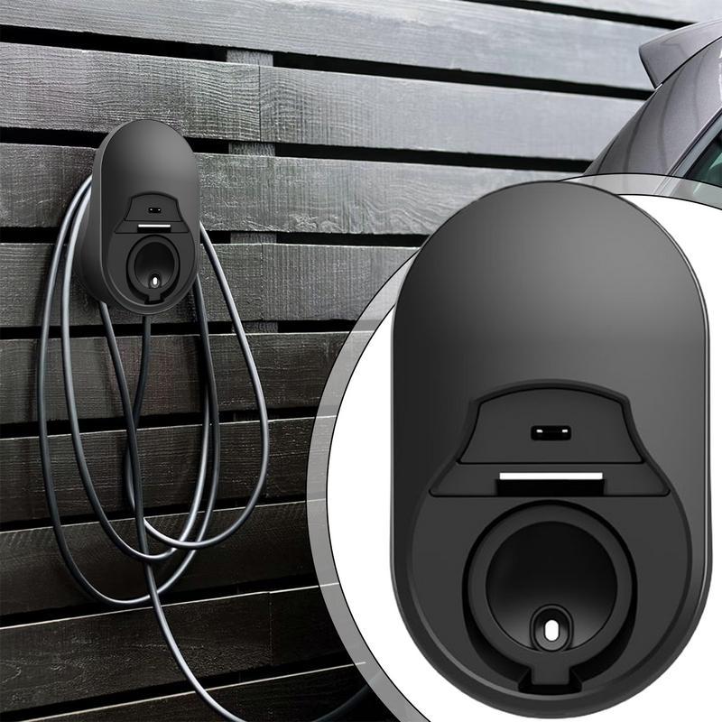 EV Electric Car Charger Holder Wall Mount Vehicle SUV Car Charger Bracket Socket Portable Wall Connector Holster