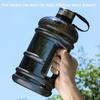 Бутылка для воды большой емкости 74,5 унции с ручкой, портативные уличные чашки, герметичная, бочка тонны, тренировки, спорт, фитнес, чашка для напитков