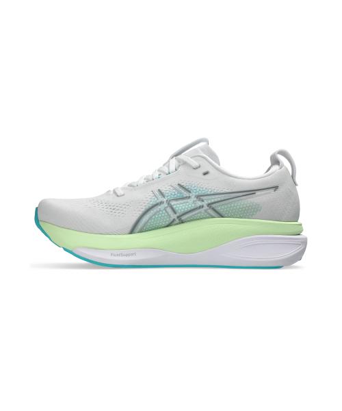 Asics GEL-KAYANO 33 Мужские Extra Wide - Белый:Энергия Аква [1011C229-100]