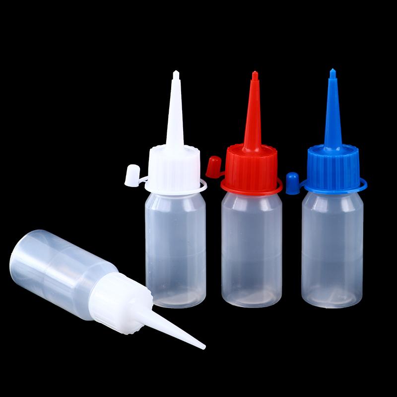 1 шт. повторно использовать белый пластиковый аппликатор для выдавливания клея из бутылки бумажный наконечник иглы для квиллинга