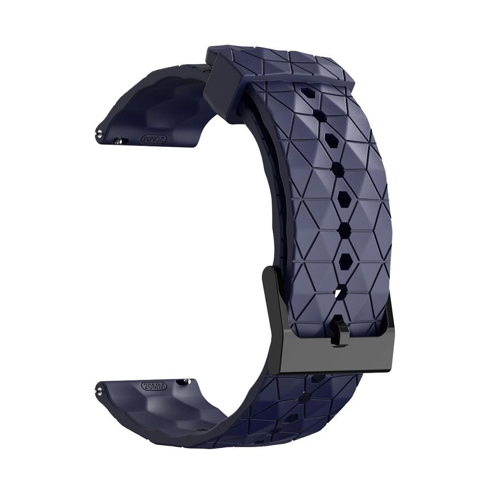 Силиконовый ремешок 20 мм 22 мм для Samsung Galaxy Watch 5 Pro 4, классический ремешок с футбольным узором для часов Xiaomi Watch Color 2/S2/S1