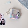 Hisocute Ретро-камера Фотоальбом и Держатель для ID-карт с Подвеской для K-pop Идолов Стикеры