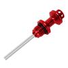1pc Motorcycle Scooter Engine Red Blue Black Gold Silver Aluminum Oil Dipstick Filler Cap Plug Engine Crankcase Oil Level Gauge