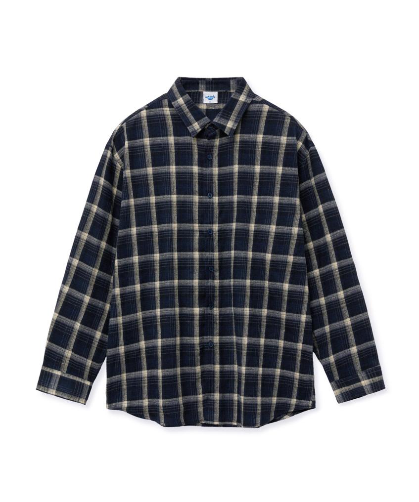 STENDS [M~4Xl] All Day Basic Check Shirt_St-07 (Navy)