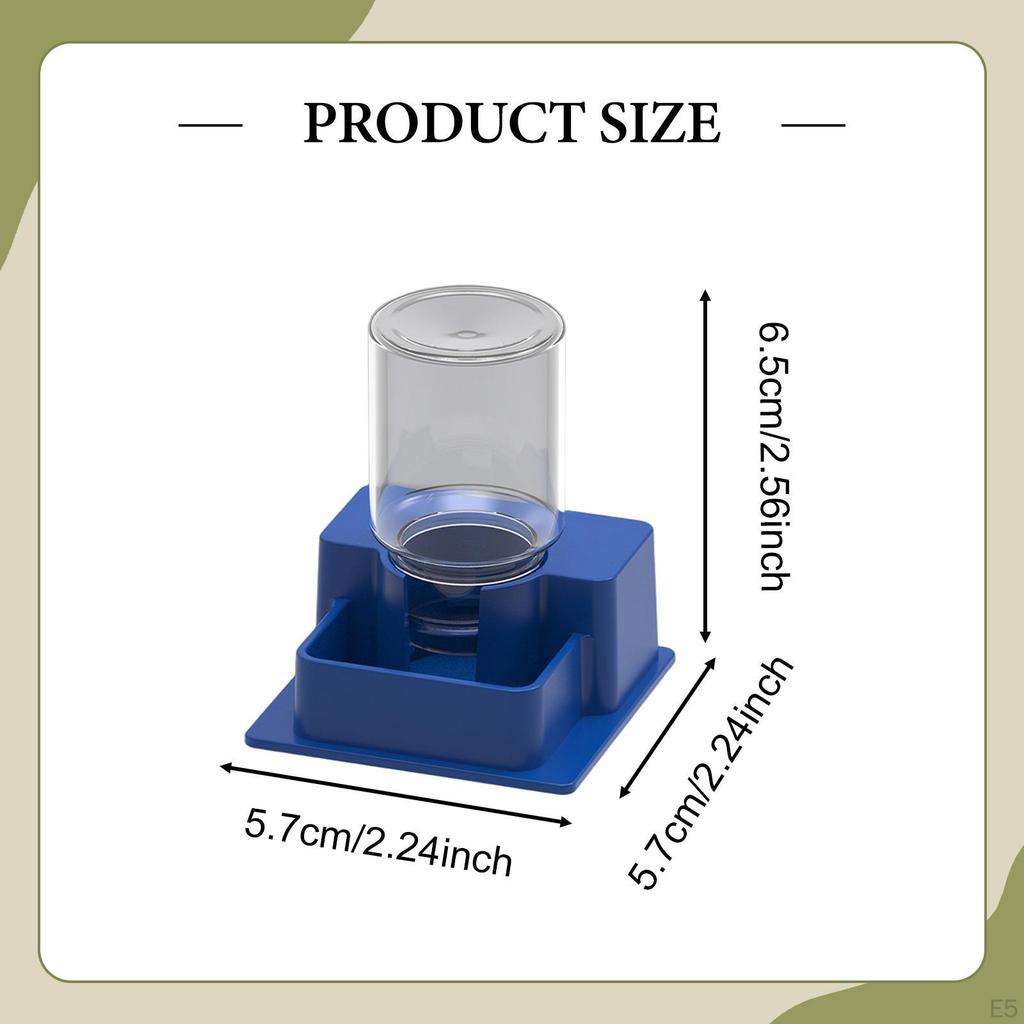 Контейнер для воды для аквариума с автоматическим механизмом питья и бутылкой для гекконов, черепах
