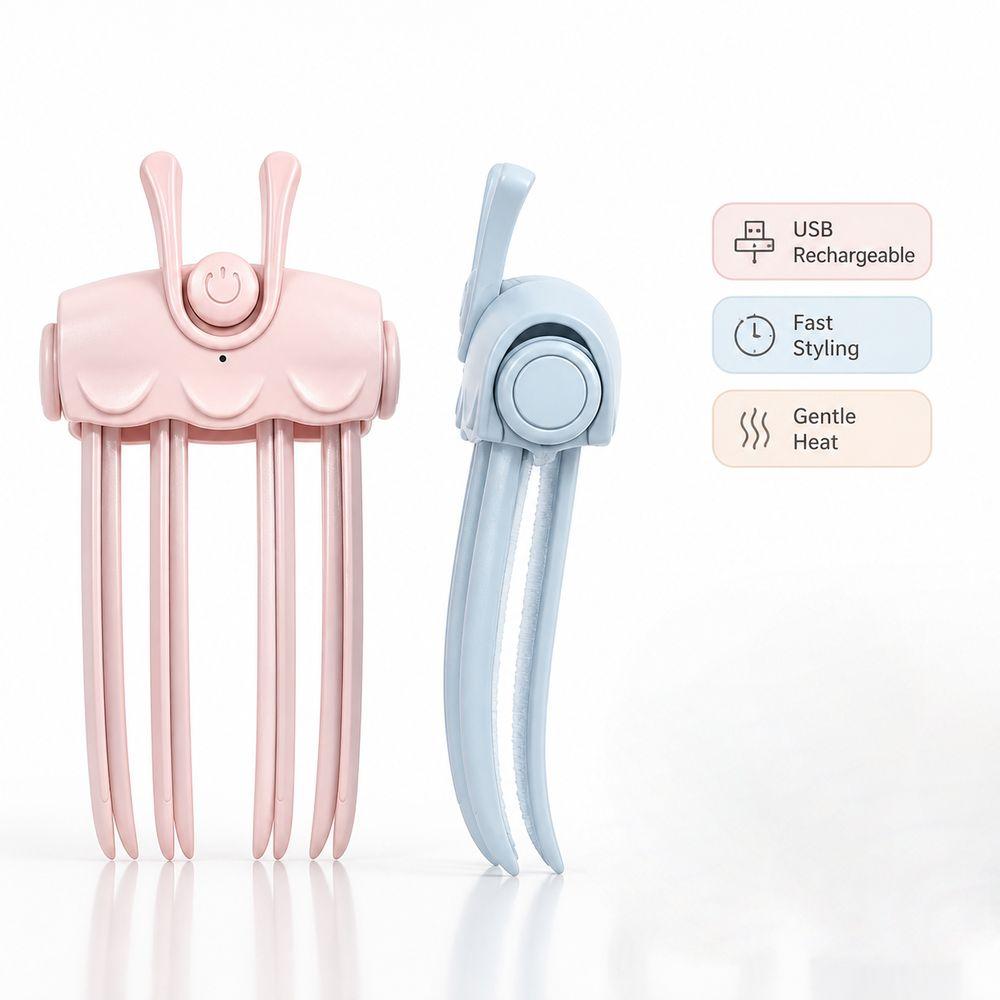 Seamless Design Heated Hairpin High Crown Hair Roots Volumizer For Roots Volume
