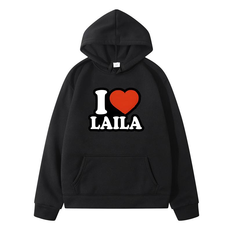 Толстовка с капюшоном I Love Laila, однотонные осенние толстовки с капюшоном, женская одежда с длинным рукавом, топы, толстовка с капюшоном простого дизайна