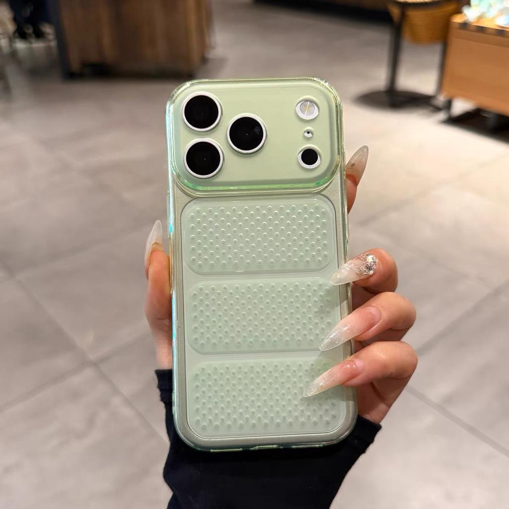 Мягкий чехол для телефона из ТПУ с рассеиванием тепла для IPhone 11 12 13 14 15 16 17 Pro Max Plus Ультратонкий Ударопрочный Прозрачный Бампер Чехол Обложка