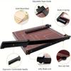 Нож для бумаги A4 Wood Bar Нож для бумаги A4 Ручной резак для бумаги A4 Резак для бумаги Офисный резак для бумаги A4, гильотинный резак для бумаги 12 дюймов