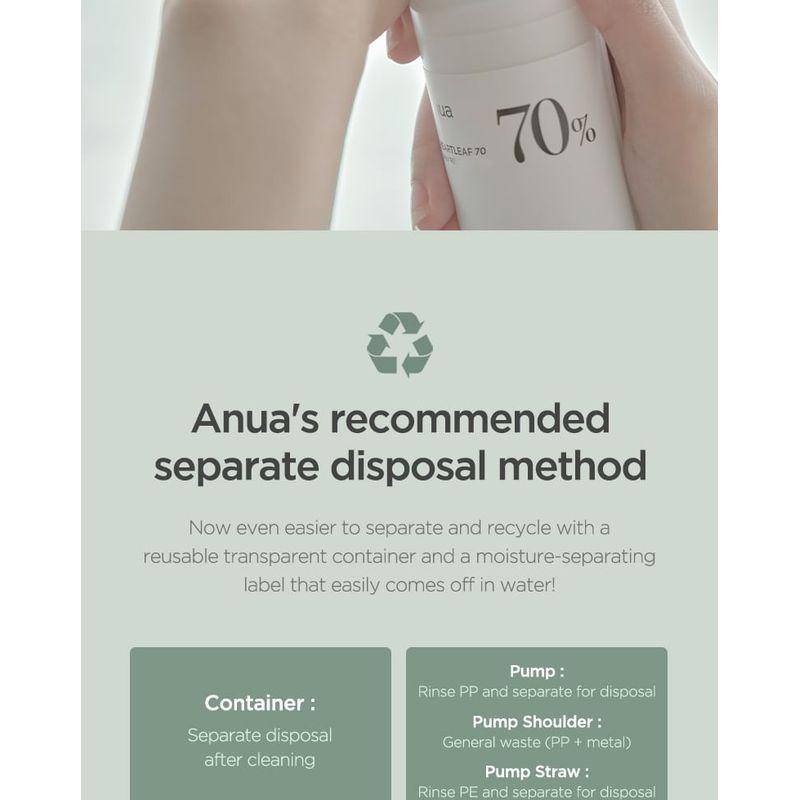 Anua Ежедневный лосьон Heartleaf 70 Мини