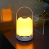 Portable USB Charging Night Light Tri Color Dimming Lamp for Restaurants Bedrooms Bars Outdoor Camping