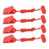 4Pcs Treadmill Universal Safety Key Easy To Use Treadmill Security Lock Replacement Key for Home Gym