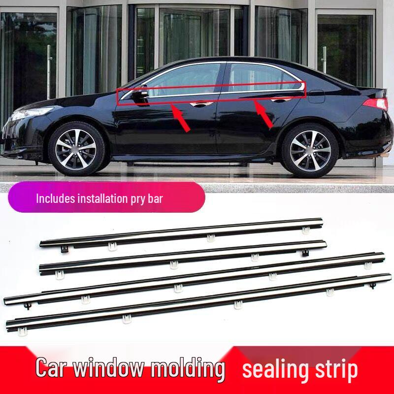 09-14 Накладка на окно автомобиля Spirior: Водонепроницаемая и декоративная уплотнительная лента для наружной двери.
