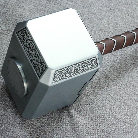 Hammer Metal, Mjolnir, Cosplay Scale Movie Prop Replica, Hammer