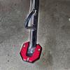 Motorcycle Kickstand Extension Pad Replacement  Foot Pad Support Plate Anti-skid Enlarged Base Motorbike Accessories