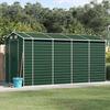 VidaXL Garden Shed, Tool Shed with Handles, Tool Shed with Sloping Roof, Terrace Storage Shed, Green 3188234