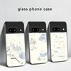 Свежий и целебный бриз Для Google Pixel 8 7 9 10 Pixel 10 Pro XL Pixel 9 Pro XL Pixel 8a 7a Pixel 7 Pro Черный Стеклянный Чехол для Телефона