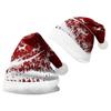 2024 Double-Sided Plus Velvet Christmas Hat for Adults & Kids