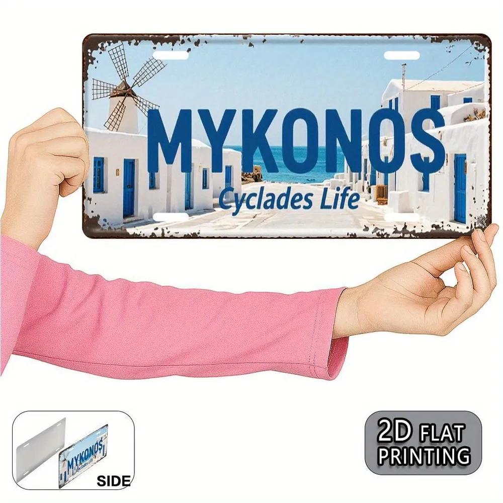Tin Sign Metal Wall Art Aluminum Plate Home Decoration for Living Room Retro Rustic Vintage Decor for Bedroom Kitchen