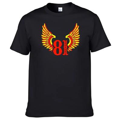 Футболка Support 81 Hells Angels, унисекс, 100% хлопок, топ продаж, рубашка N12