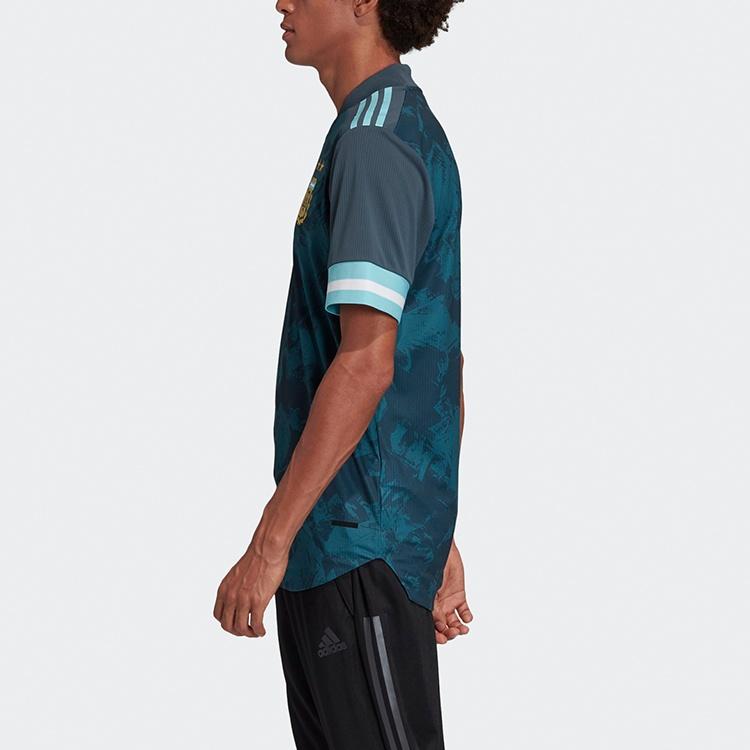 adidas AU Player Edition Argentina Away Breathable Short Sleeve Soccer/Football Jersey Asia Sizing Blue Men's FH8570