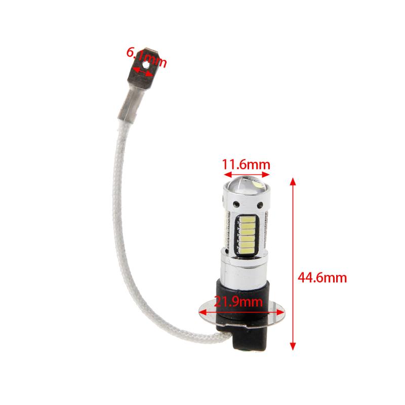 Автомобильные фары 30 Вт 4014 30SMD 6000 К ксеноновая авто противотуманная светодиодная лампа