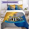 Newcastle United Football Printed 3 Pieces Bedding Set, Comfortable Skin Friendly Bedroom Duvet Cover Set