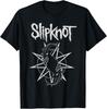 Официальная футболка Slipknot с логотипом Звезда-Козел Мужские Женские Футболки Топ