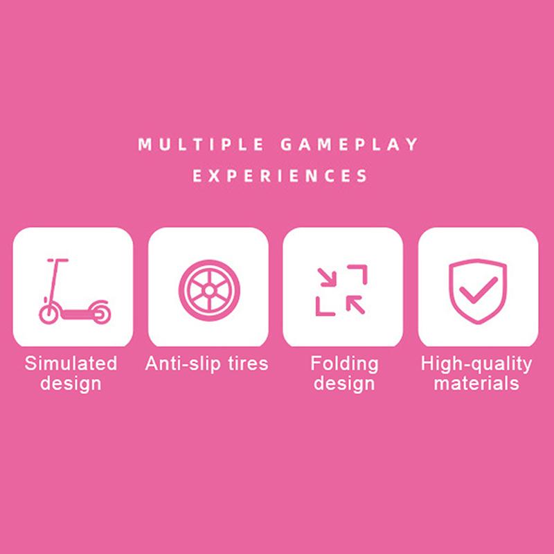 Детский Креативный Пальчиковый Самокат Кикборд Пальчиковый BMX Складной Т-образный Пальчиковый Самокат С Тормозом Обучающие Игрушки