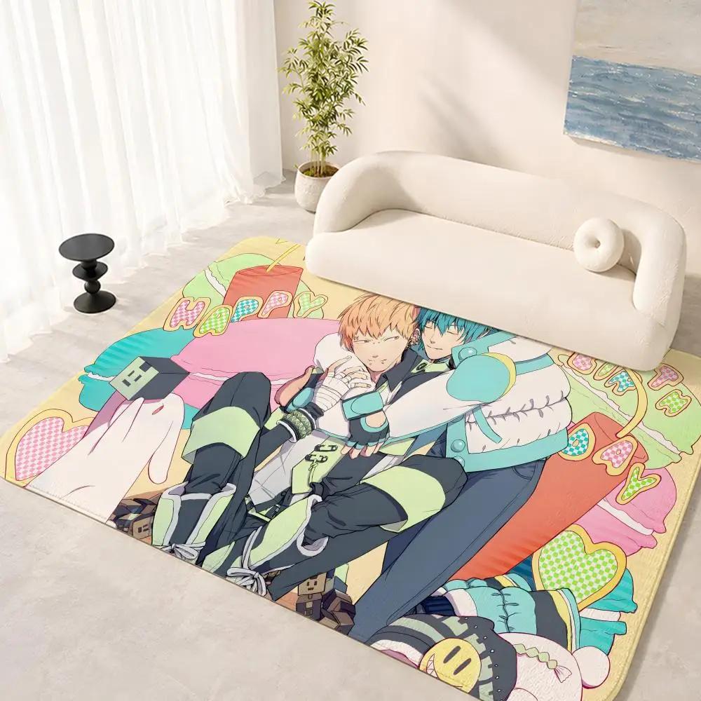 Аниме Горячий D-DRAMAtical MurderS Коврик для пола Коврик для пола Мягкий фланелевый нескользящий коврик для двери для гостиной