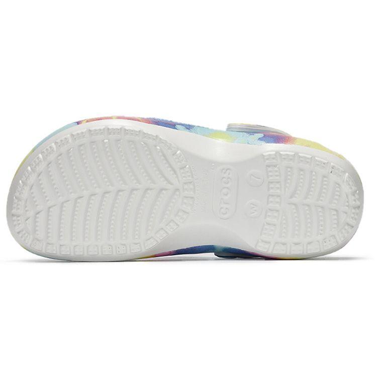 Crocs Classic Clog Cloud Tie-Dye Print Women Footwear Pink Blue 207151-94S