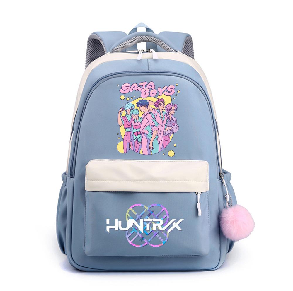 Аниме K-Pop Принт Рюкзак Большой Вместимости для Подростка Студента Девочки Мальчика Школьный Рюкзак Сумка для Книг Детский Подарок Женская Водонепроницаемая Дорожная Сумка Мочила