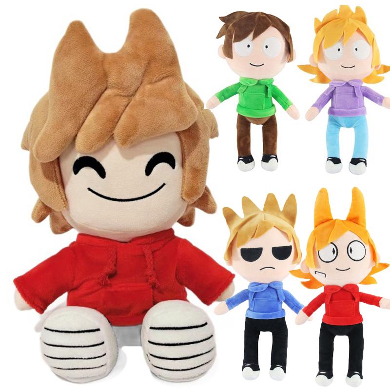 Новое поступление Плюшевая игрушка Eddsworld Эдд Торд Мэтт Том Мультяшные плюшевые игрушки Набивная кукла Мягкие фигурки Аниме Домашний декор Подарок на день рождения для фанатов