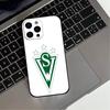 Чехол для телефона Santiago W-Wanderers Classic Badge для iPhone 17,16,15,14,13,12,11 Plus,Pro Max,XS, Мягкий силиконовый черный чехол