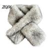 Cold Weather Thermal Wrap Faux Fur Collar Scarf for Women, Plush Neck Warmer Scarf, Fluffy Soft Velvet Scarves, Thanksgiving Christmas Fashion