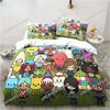 New Luxury New 3D Print Cartoon Game Toca Life World Bedding Set Duvet Cover Bed Set Quilt Cover Pillowcase king Queen Size