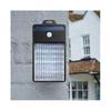 2 pcs LED Solar Lights Outdoor, Exterior Solar Powered Lights Security Motion Sensor Lights with 3 Lighting Modes, IP65 Waterproof Wireless for Outsid