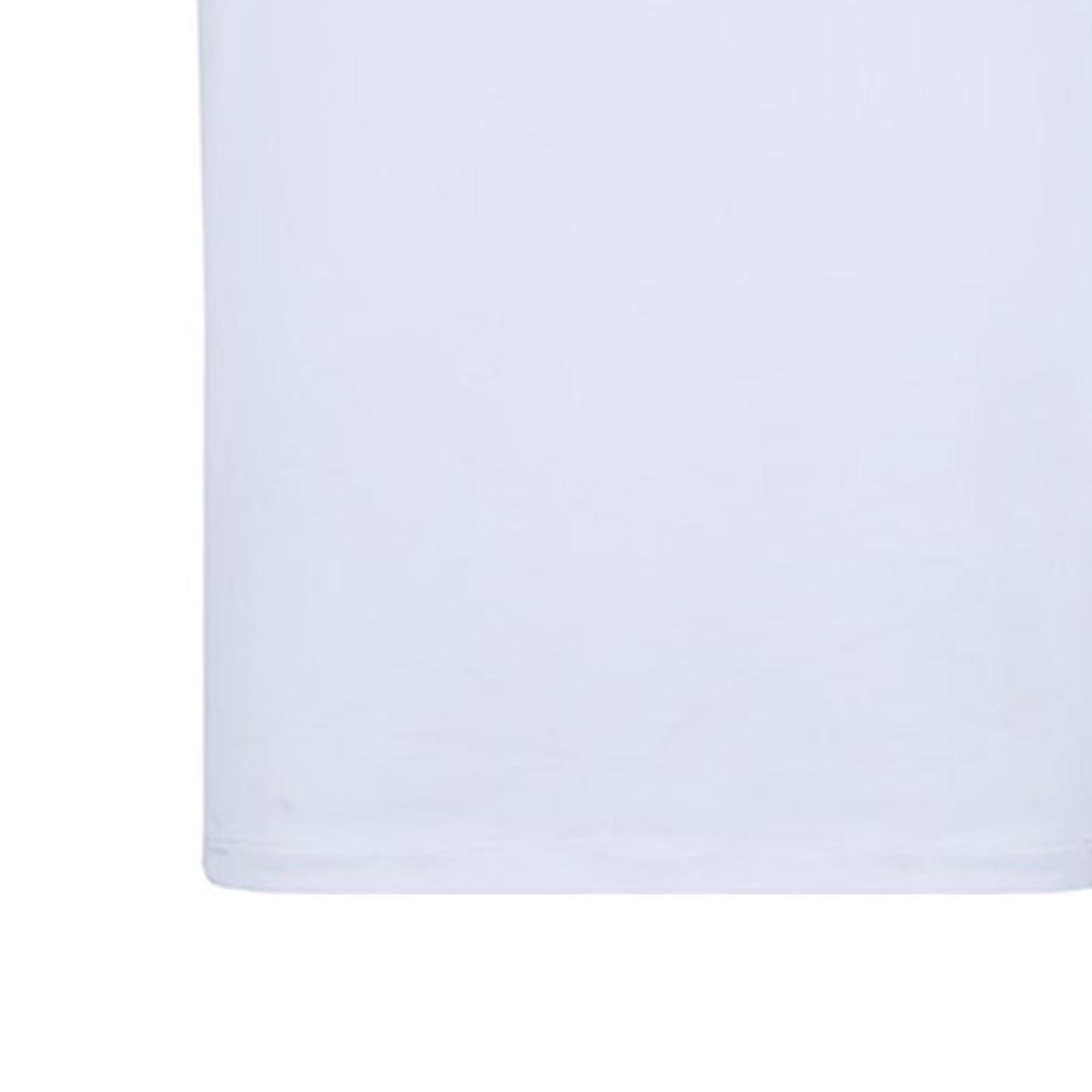 Burberry T-Shirts Men's White Crew Neck Moderate Straight Fit 80040931