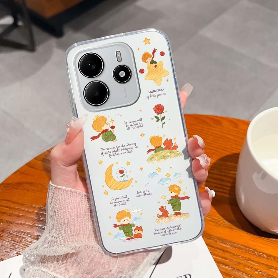 Забавные черные задние крышки для кота для Redmi Note 14 Pro Plus A3 K80 Pro A4 14R новый чехол для телефона эстетический дизайн жидкий силиконовый мягкий корпус для Redmi бампер