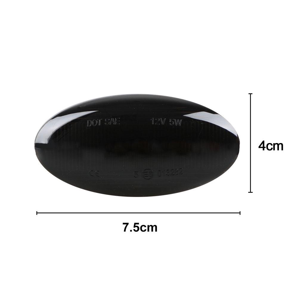 2 шт. автомобильные фары динамические светодиодные боковые габаритные указатели поворотов индикатор Янтарный повторитель для Suzuki Swift Jimmy Vitara SX4