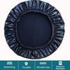 4Pcs PU Leather Round Chair  Seat Cover Elastic Round Chair Slipcover  Lift Chair