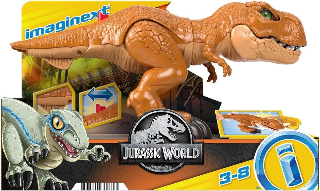 Imaginext Jurassic World Rex New Ruler of Jurassic 36cm 3 and HFC04 Medium Fisher-Price T. (The World) [Approximately Long] [Ages Up] Brown,