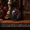 Vintage Halloween Theme Home Ornaments Magnetic Fridge Magnet, Ghost Witch Photo Frame, Wooden Refrigerator Magnets Frame Decoration, Atmospheric Dark