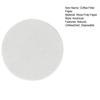 200Pcs 51/53/58/60MM Coffee Filter Paper Natural Unbleached Disposable Round Moka Pot Coffee Dripper Paper Universal Coffee Maker Accessories