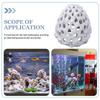Multi Functional Shrimp House Water Grass Culture Dish Porous Breeding Simulation Hole Coral Ne O2Y0