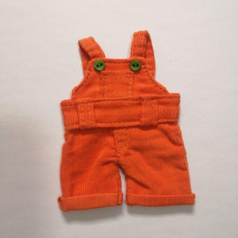 Handmade Doll Jeans Pants Multi-colors Strap Shorts New Dolls Trousers For 10cm Cotton Doll