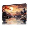 Japan Landscape Printed Poster Customized Wall Art Retro Vintage Metal Tin Signs for Gaming Room Decoration Cozy Custom Plate