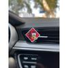 Cute Chubby Cake Line Drawing Style Puppy Car Air Freshener for Car Air Conditioning Vent Diffuser Stone Gift