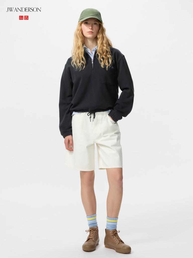 Uniqlo Японские джинсовые шорты